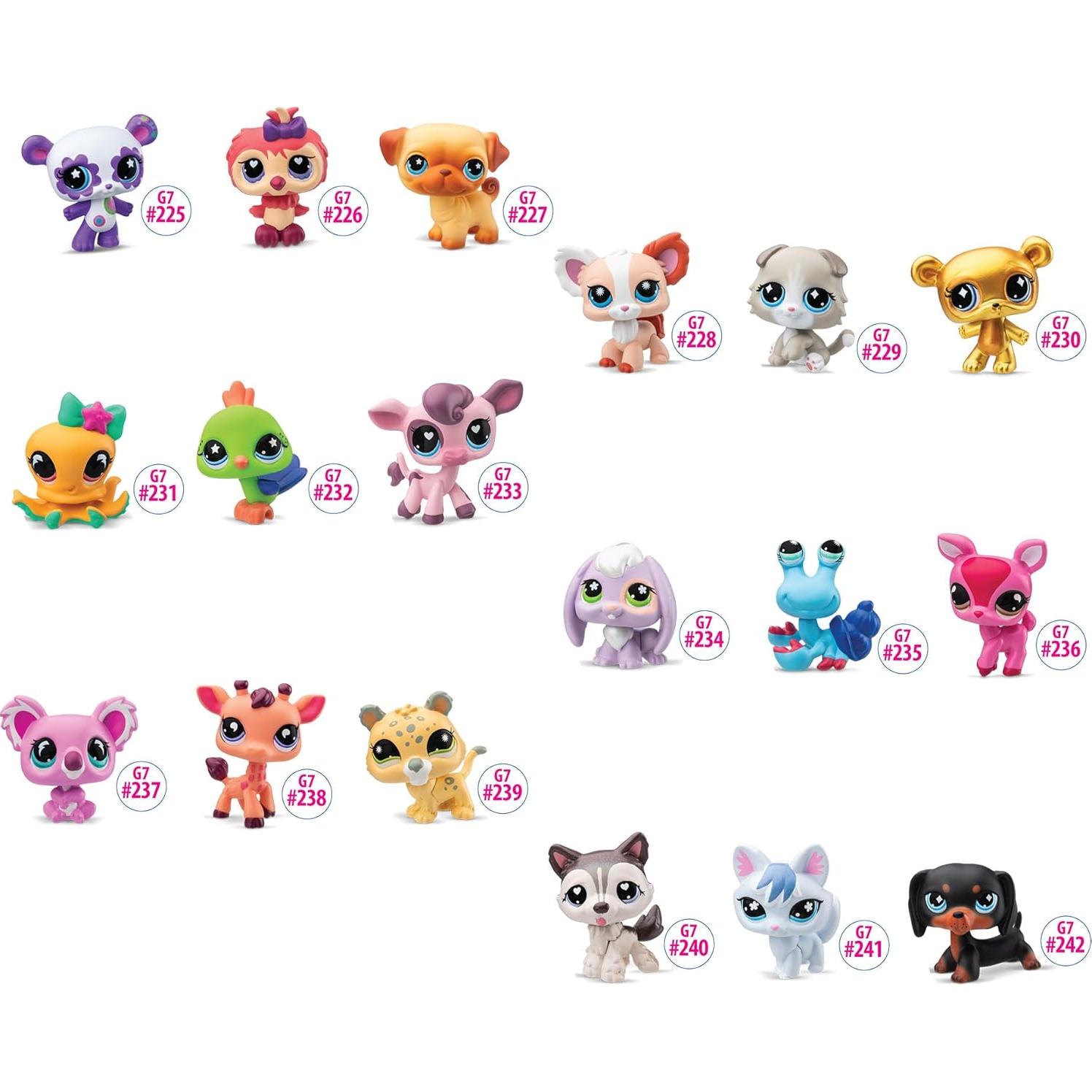 Littlest Pet Shop - Paquete Sorpresa 3 Mascotas Bobble Head