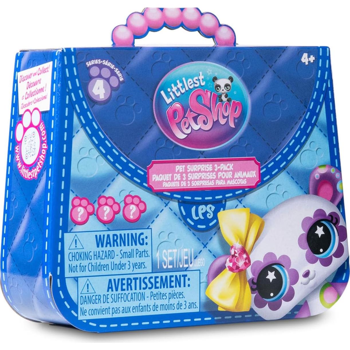 Littlest Pet Shop - Paquete Sorpresa 3 Mascotas Bobble Head