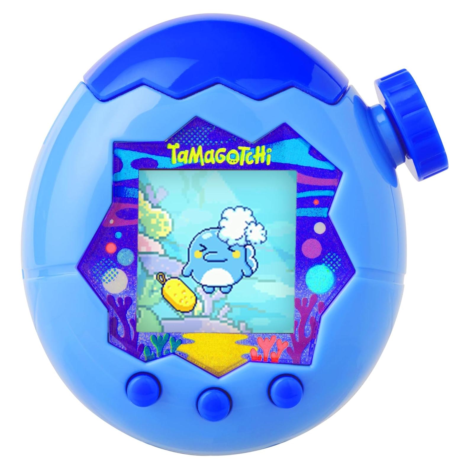 Tamagotchi Paraíso Agua Azul - Juego Interactivo Bandai