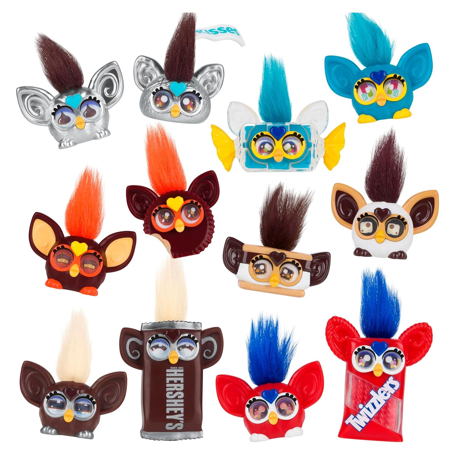 Furby Minis Paquete de 12 Figuras Coleccionables Hershey 2.54 cm