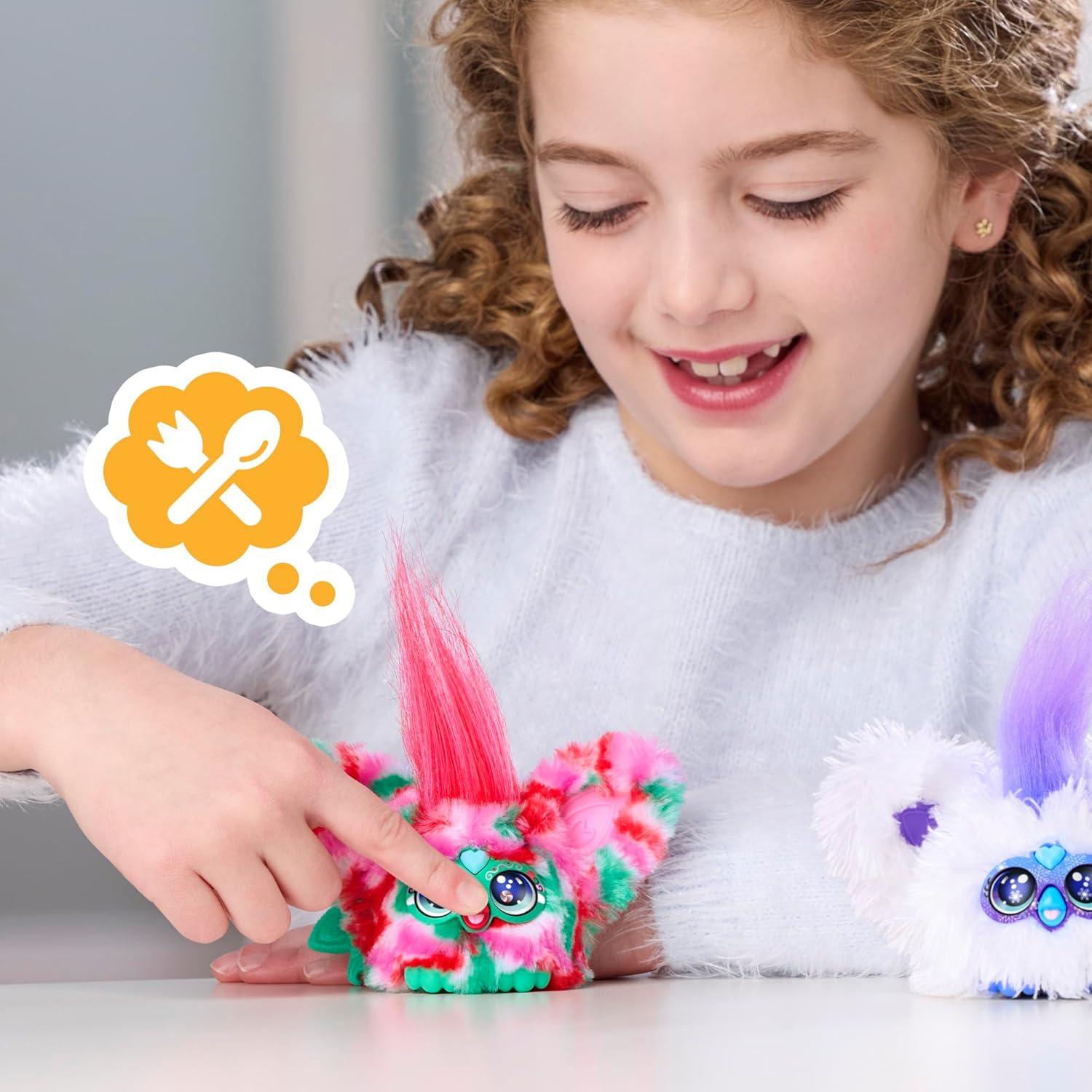 Furby Furblets Mini Juguetes Electrónicos 2 Pack Pep-Mint Sno-Flay