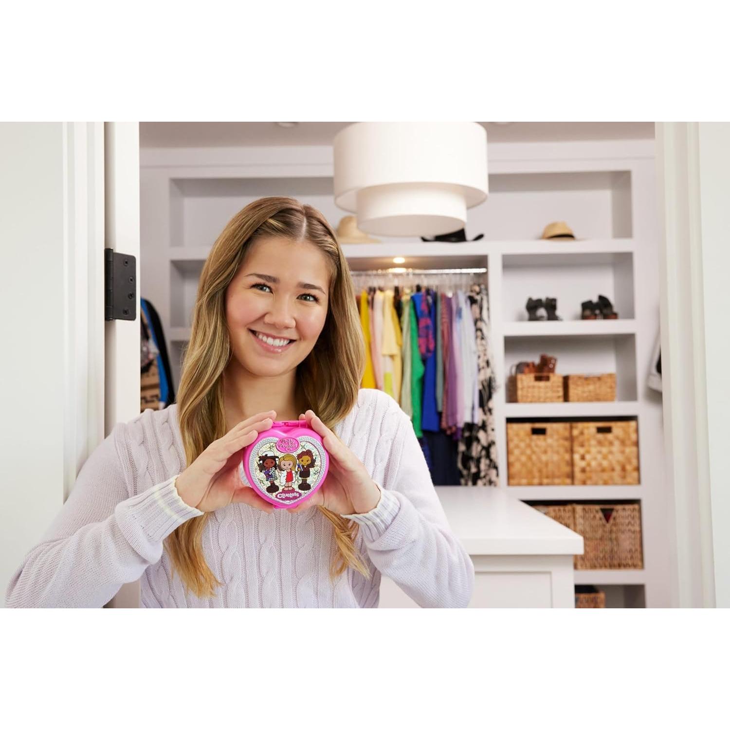 Polly Pocket Clueless Compacto Coleccionista con Accesorios