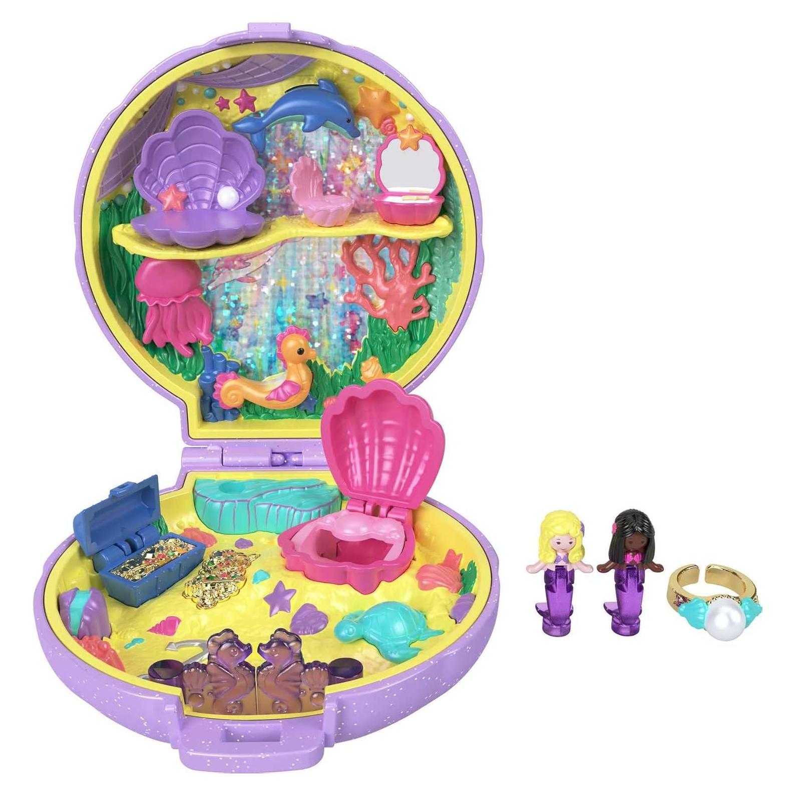 Polly Pocket Sueños de Sirena - Colección de Recuerdos - 2 Muñecas