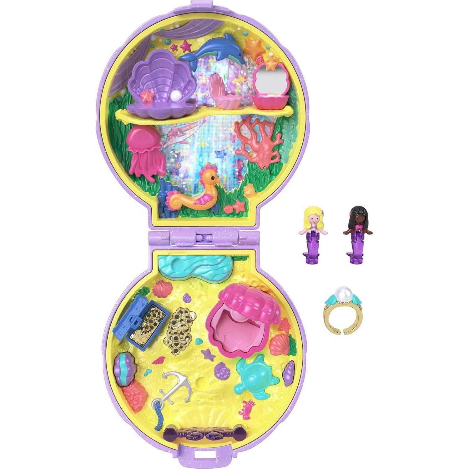 Polly Pocket Sueños de Sirena - Colección de Recuerdos - 2 Muñecas