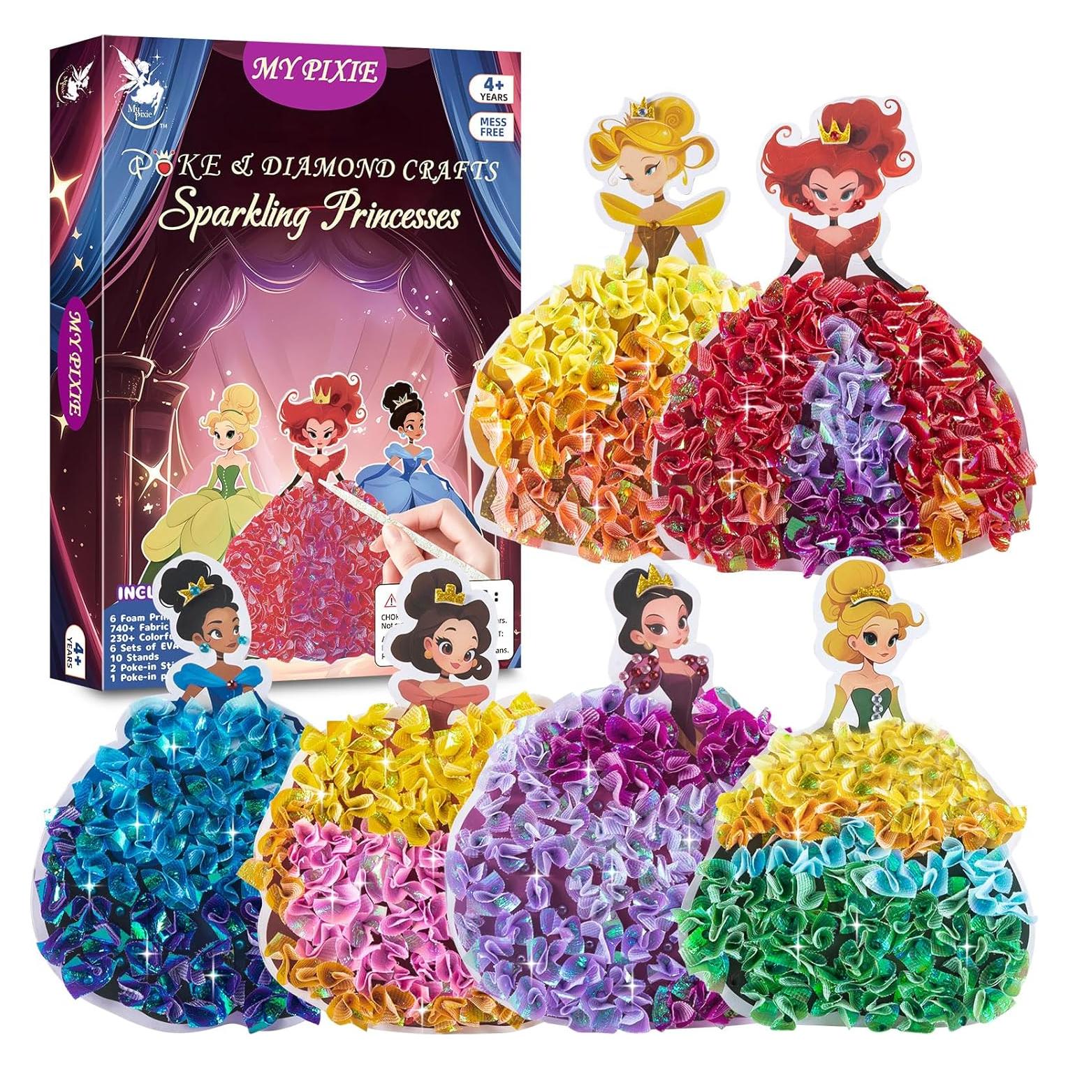 Kit de Arte Poke MyPixie para Niñas - 740 Piezas Creativas