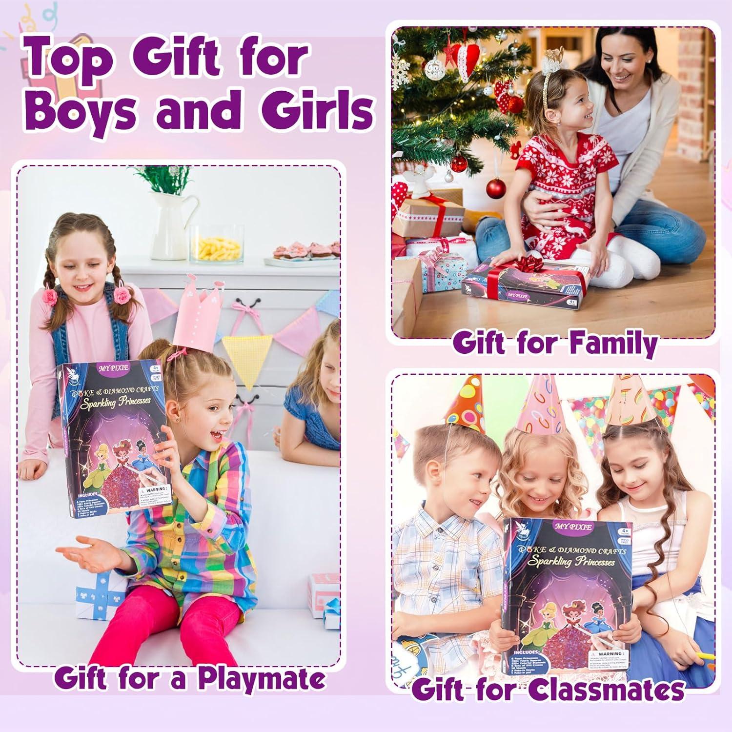 Kit de Arte Poke MyPixie para Niñas - 740 Piezas Creativas