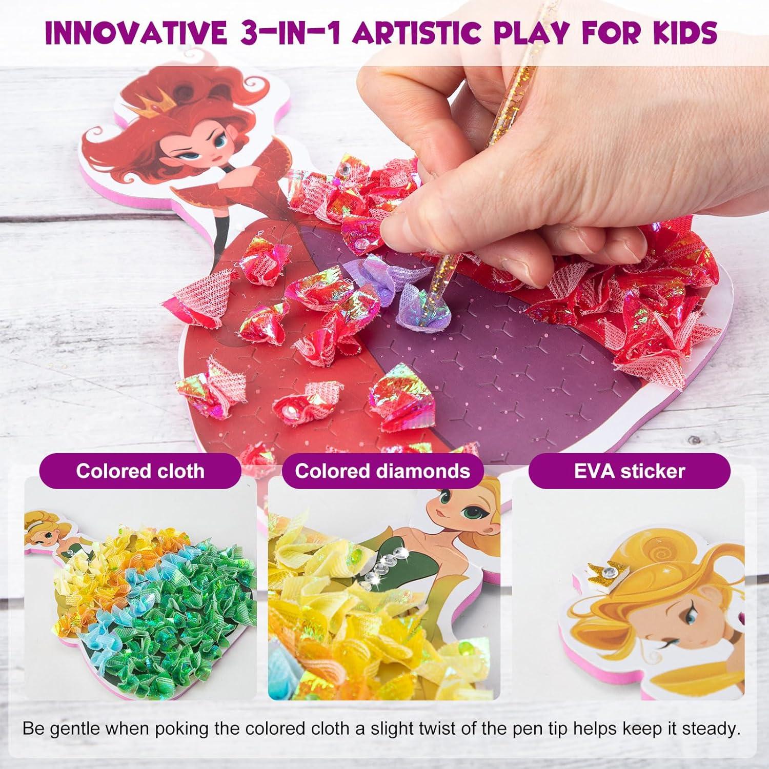 Kit de Arte Poke MyPixie para Niñas - 740 Piezas Creativas