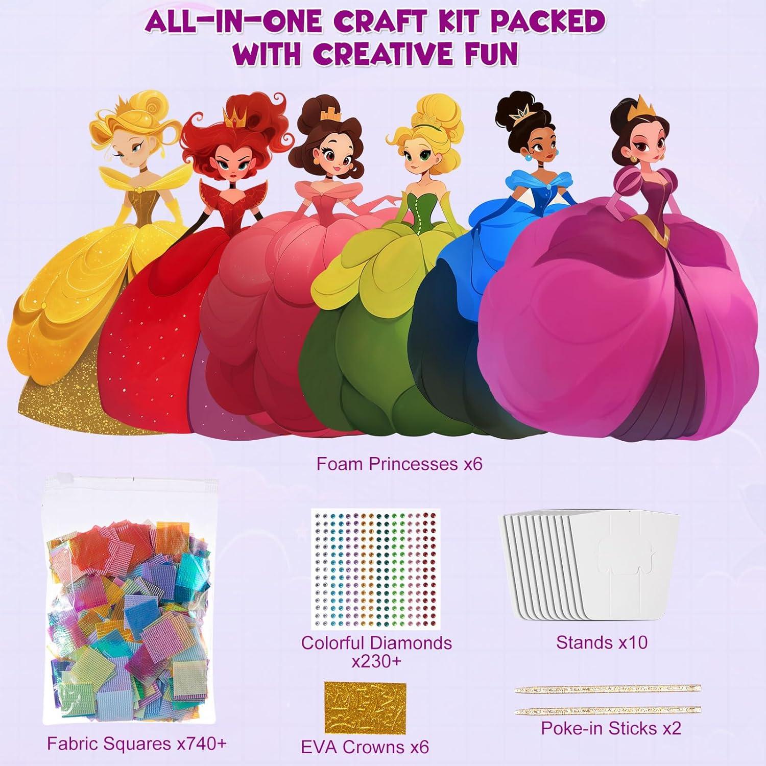 Kit de Arte Poke MyPixie para Niñas - 740 Piezas Creativas