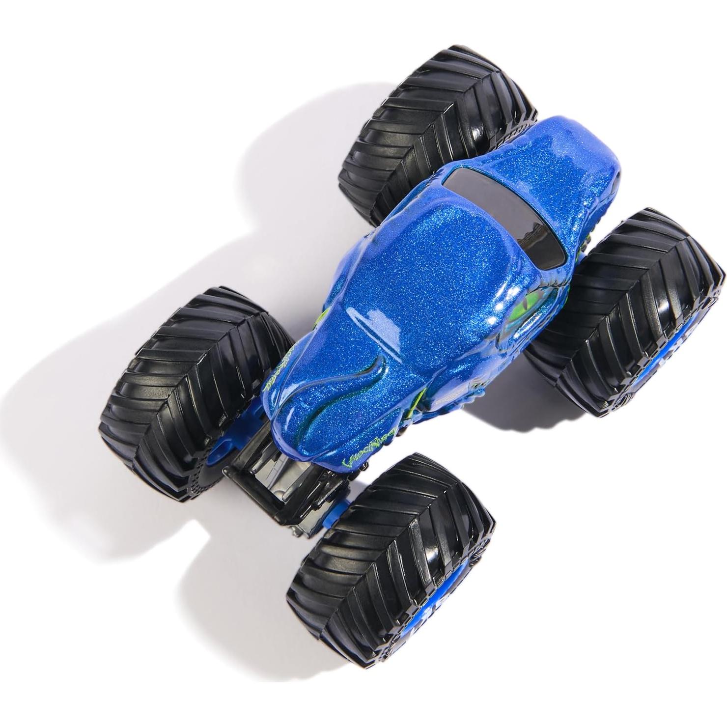 Camión Monstruo Monster Jam Velociraptor 1:64 Metal Fundido