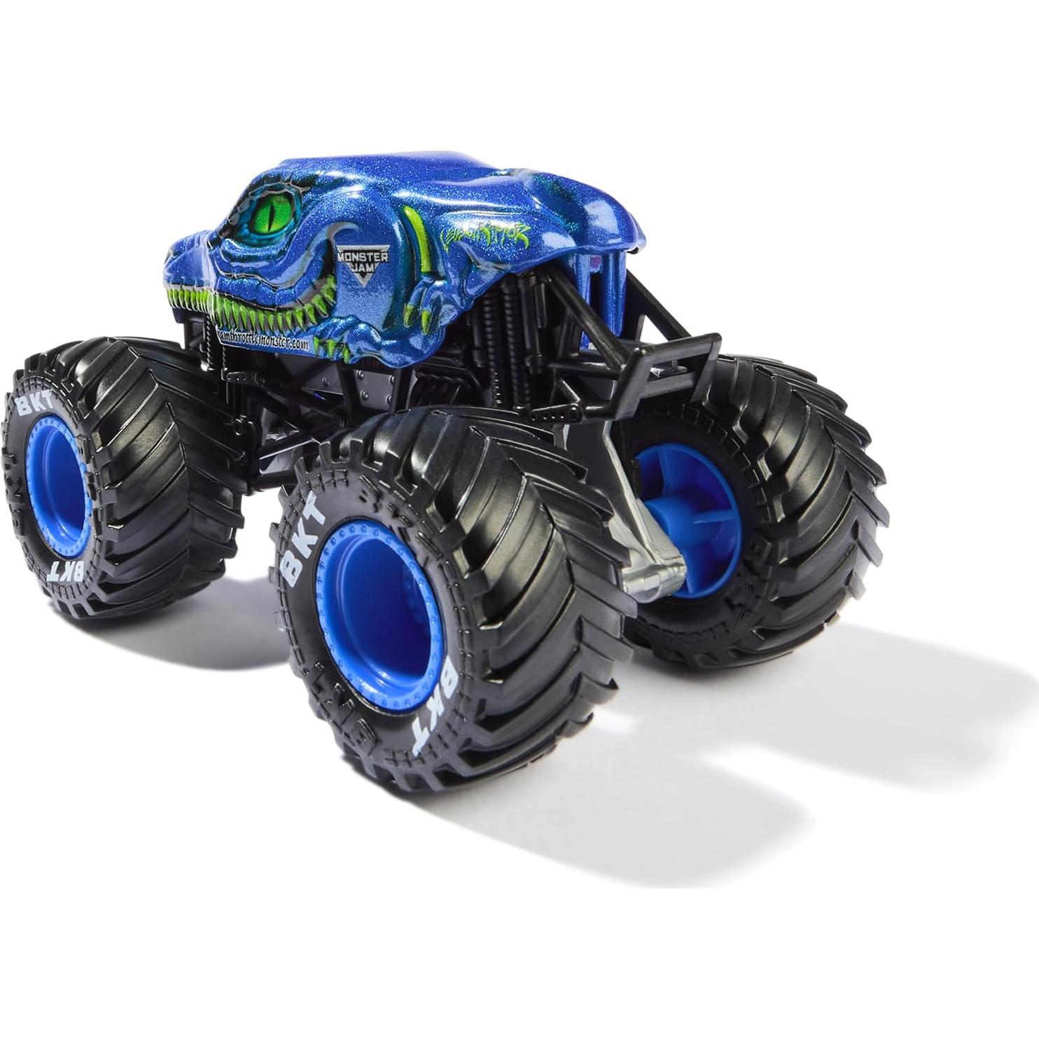 Camión Monstruo Monster Jam Velociraptor 1:64 Metal Fundido