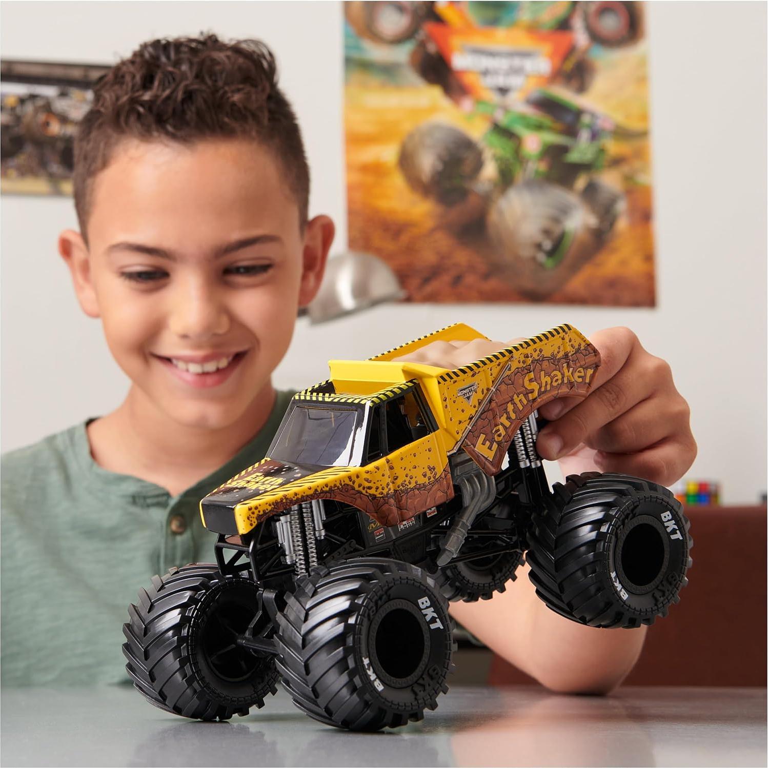 Camión Monster Truck Earth Shaker Spin Master 1:24