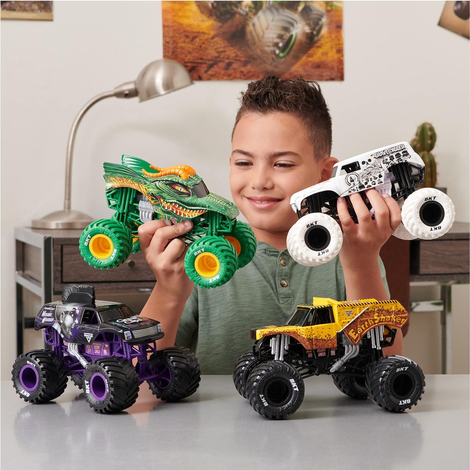 Camión Monster Truck Earth Shaker Spin Master 1:24