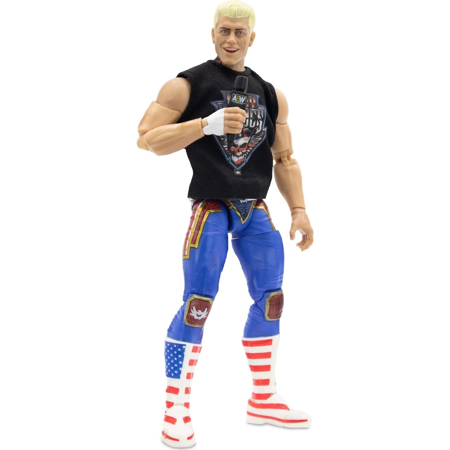 Figura de Acción Cody Rhodes AEW Unrivaled 15 cm con Accesorios