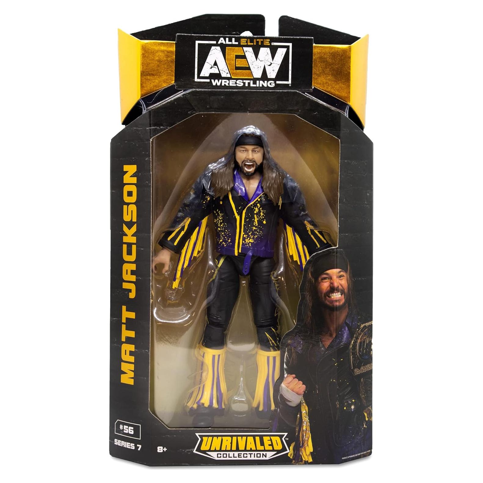 Figura de Acción Lucha Libre Ringside Matt Jackson AEW