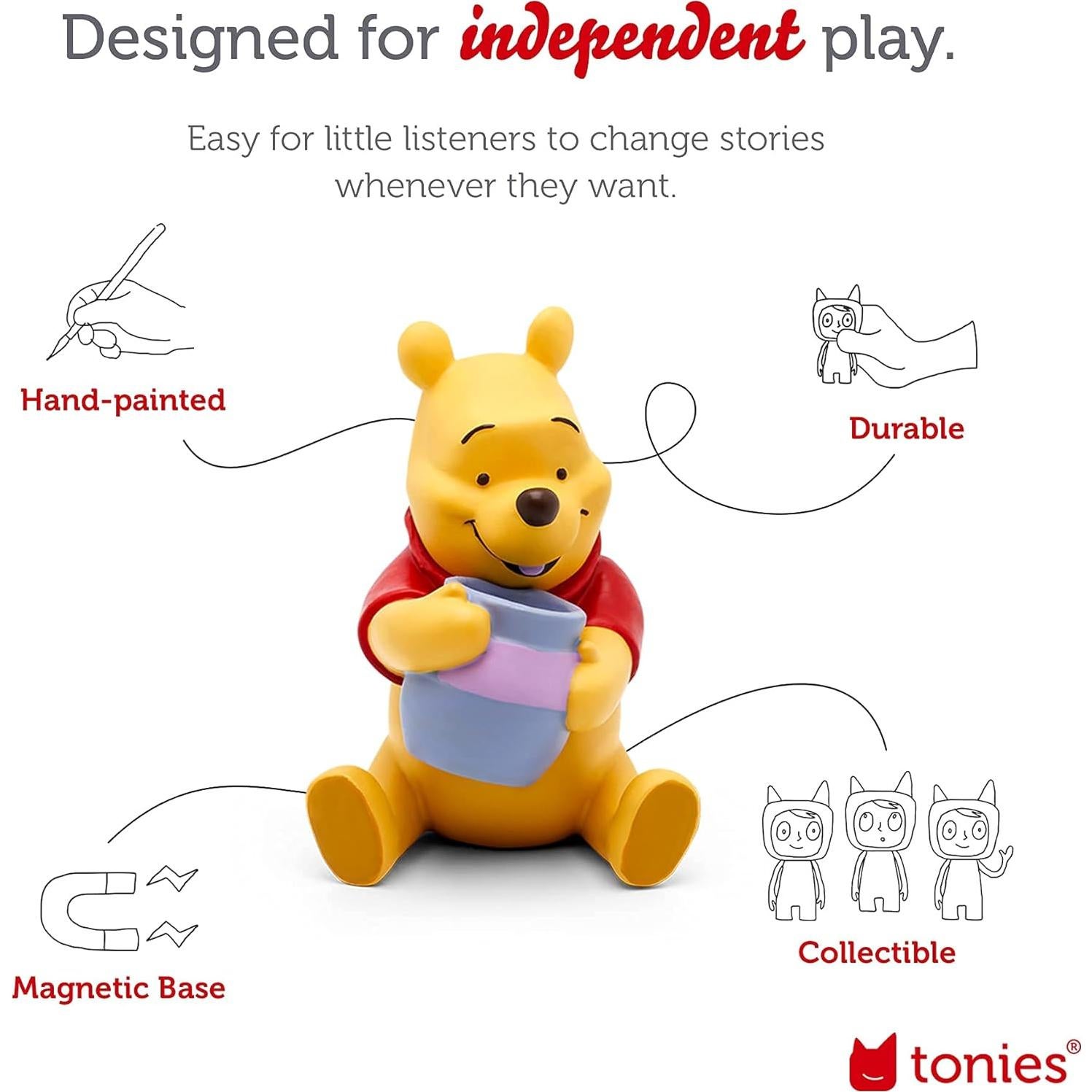 Figura de Juguete de Audio Tonies Winnie The Pooh 32 min