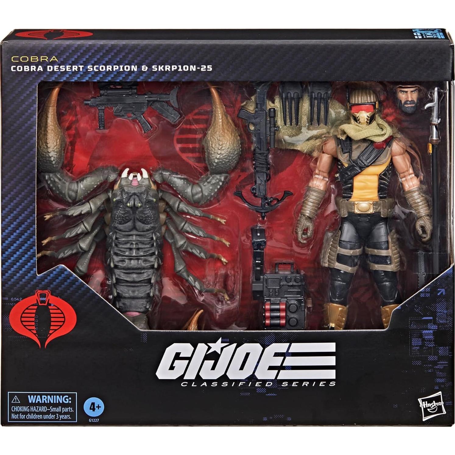 Figura de Acción G.I. Joe Cobra Escorpión del Desierto 15 cm