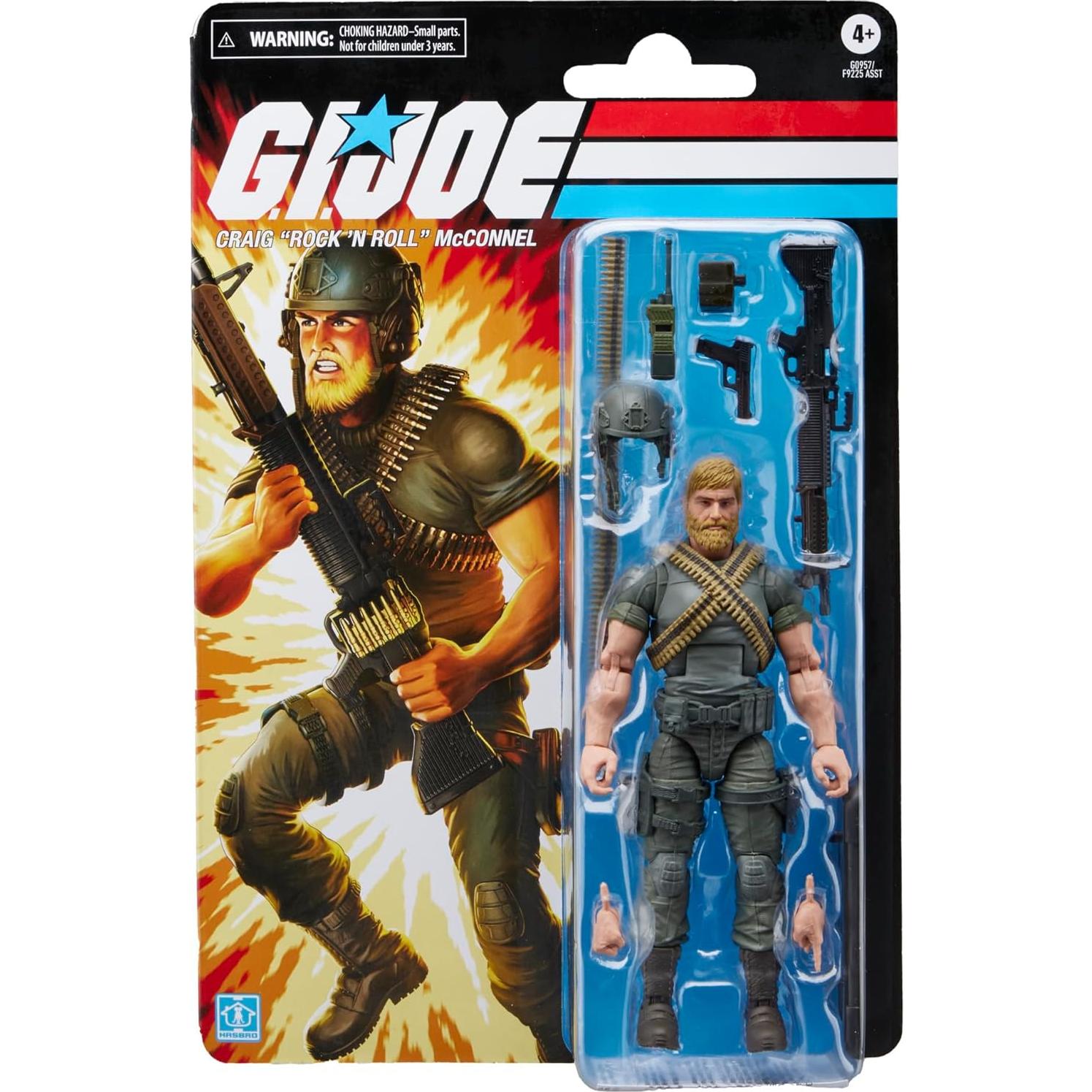 Figura de Acción G.I. Joe Craig "Rock 'N Roll" McConnel 15 cm