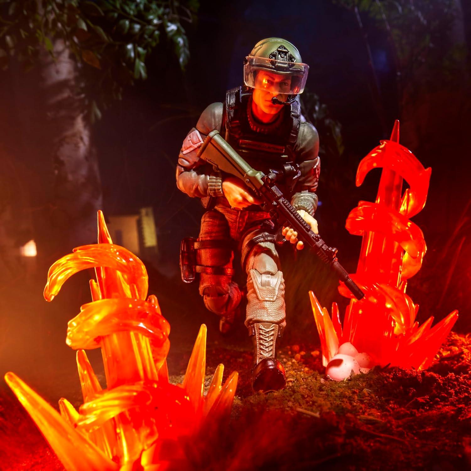 Figura de Acción G.I. Joe Clayton "Hawk" Abernathy 15 Accesorios