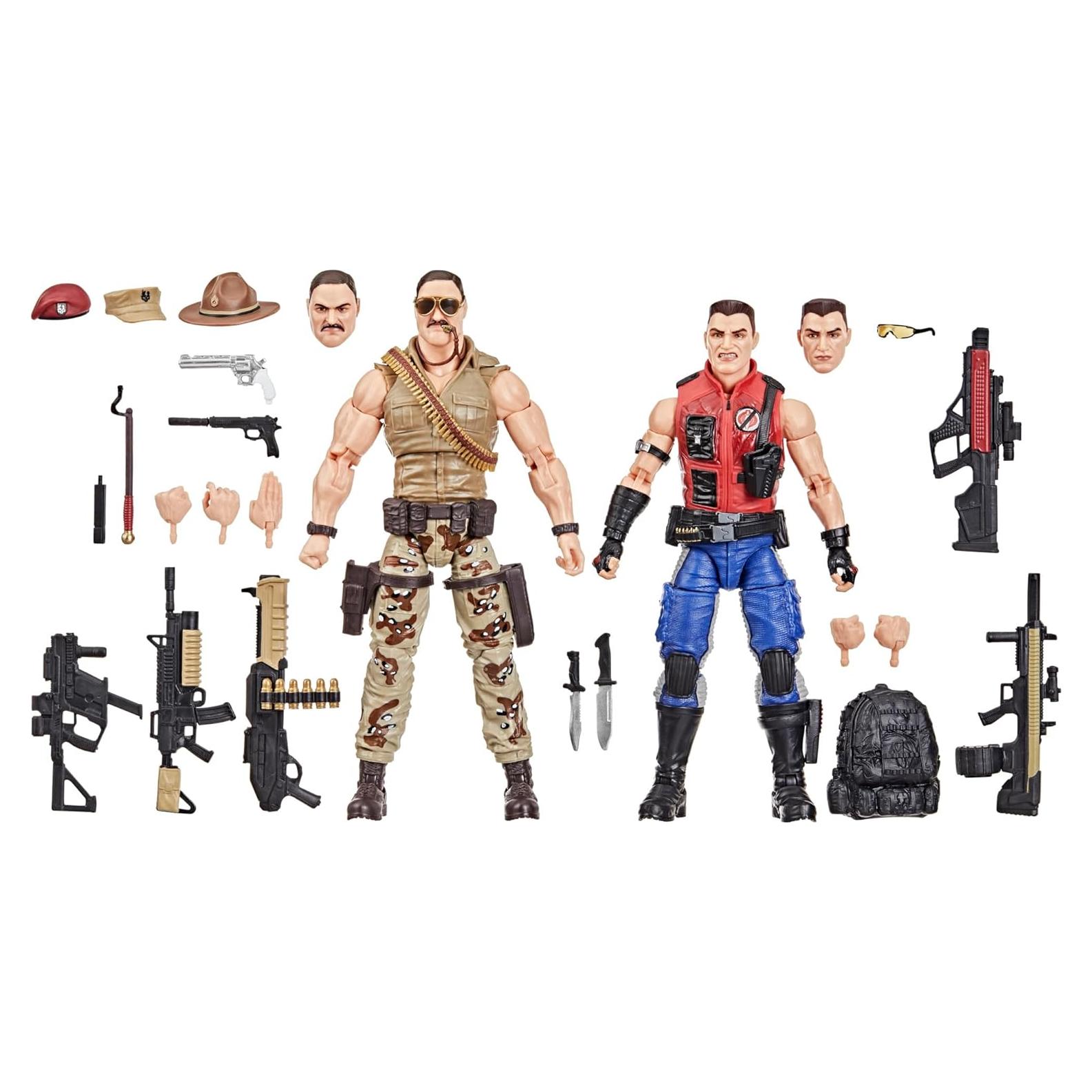 Figuras de Acción G.I. Joe SGT Slaughter y Felix Mercer 15 cm