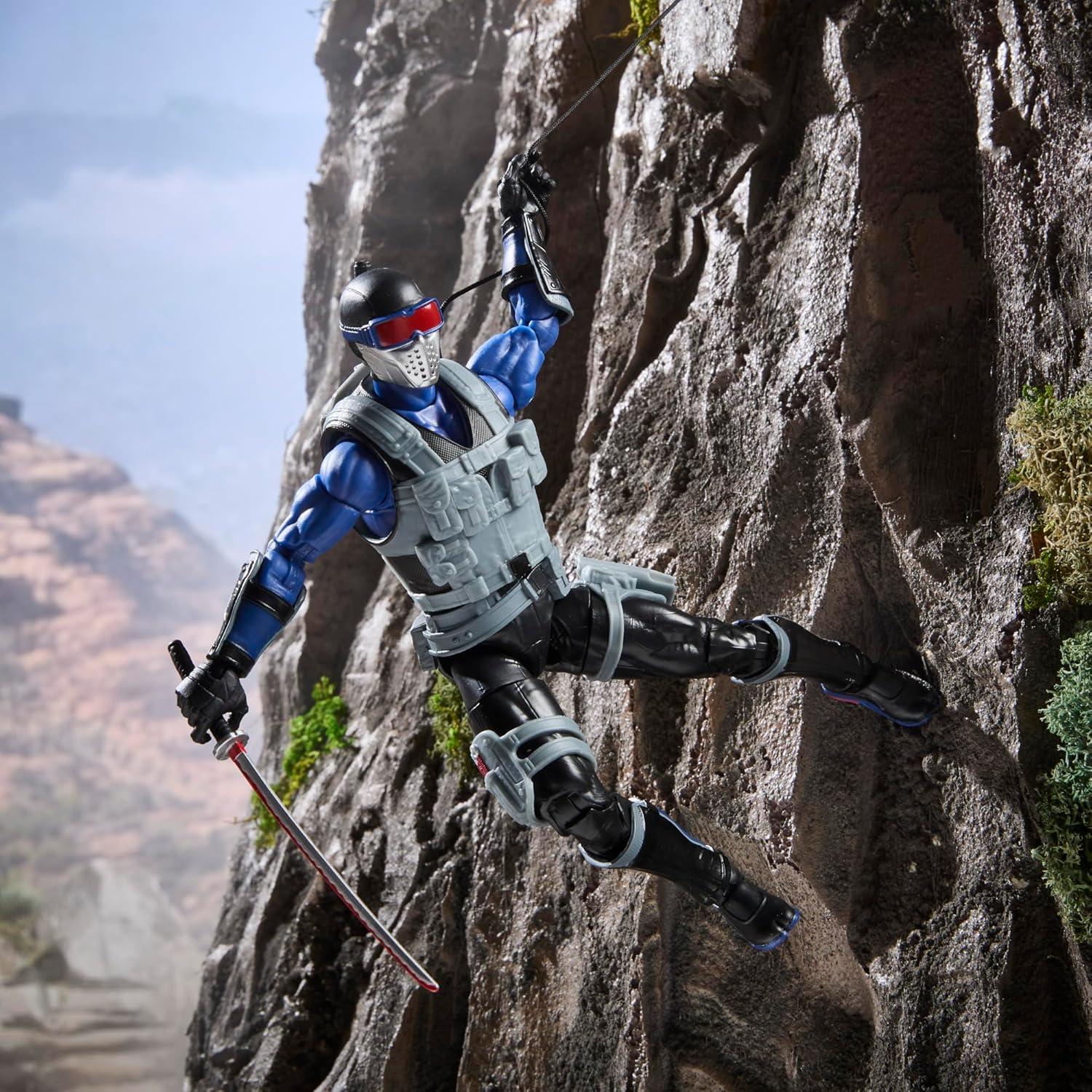 Figura de Acción G.I. Joe Snake Eyes V4 150 mm con 7 Accesorios