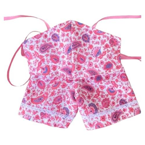 Halter Rosa y Pantalones Cortos para Muñecas 14" Cabbage Patch