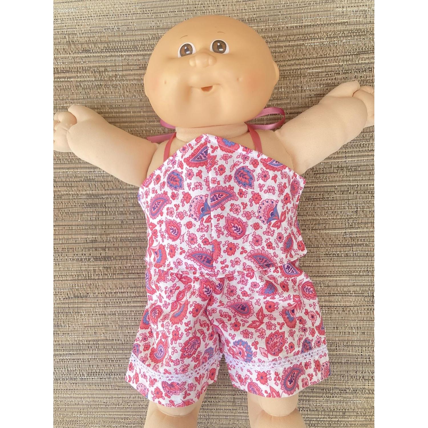 Halter Rosa y Pantalones Cortos para Muñecas 14" Cabbage Patch