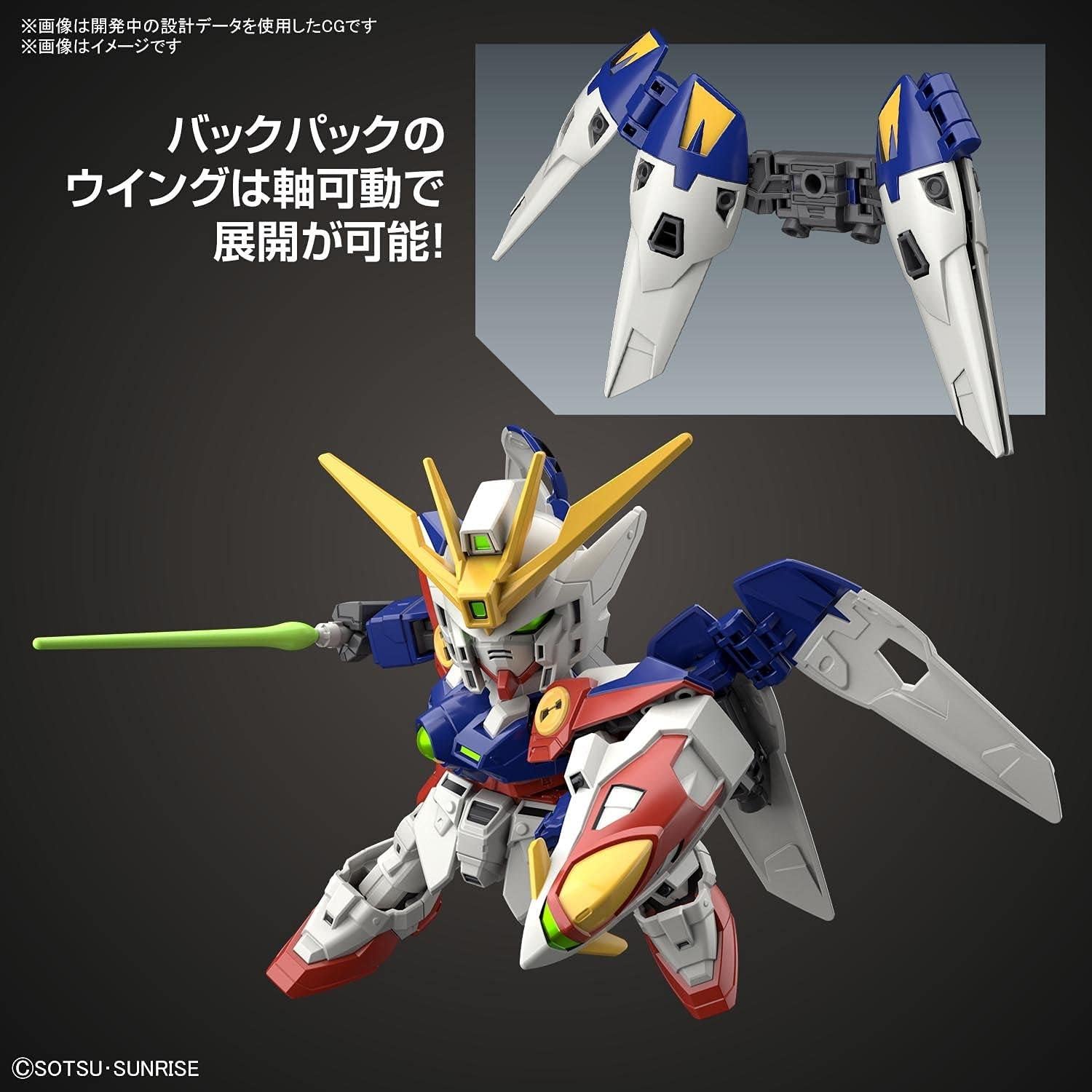 Kit de Modelo Bandai Spirits SD-EX #18 Wing Gundam Zero