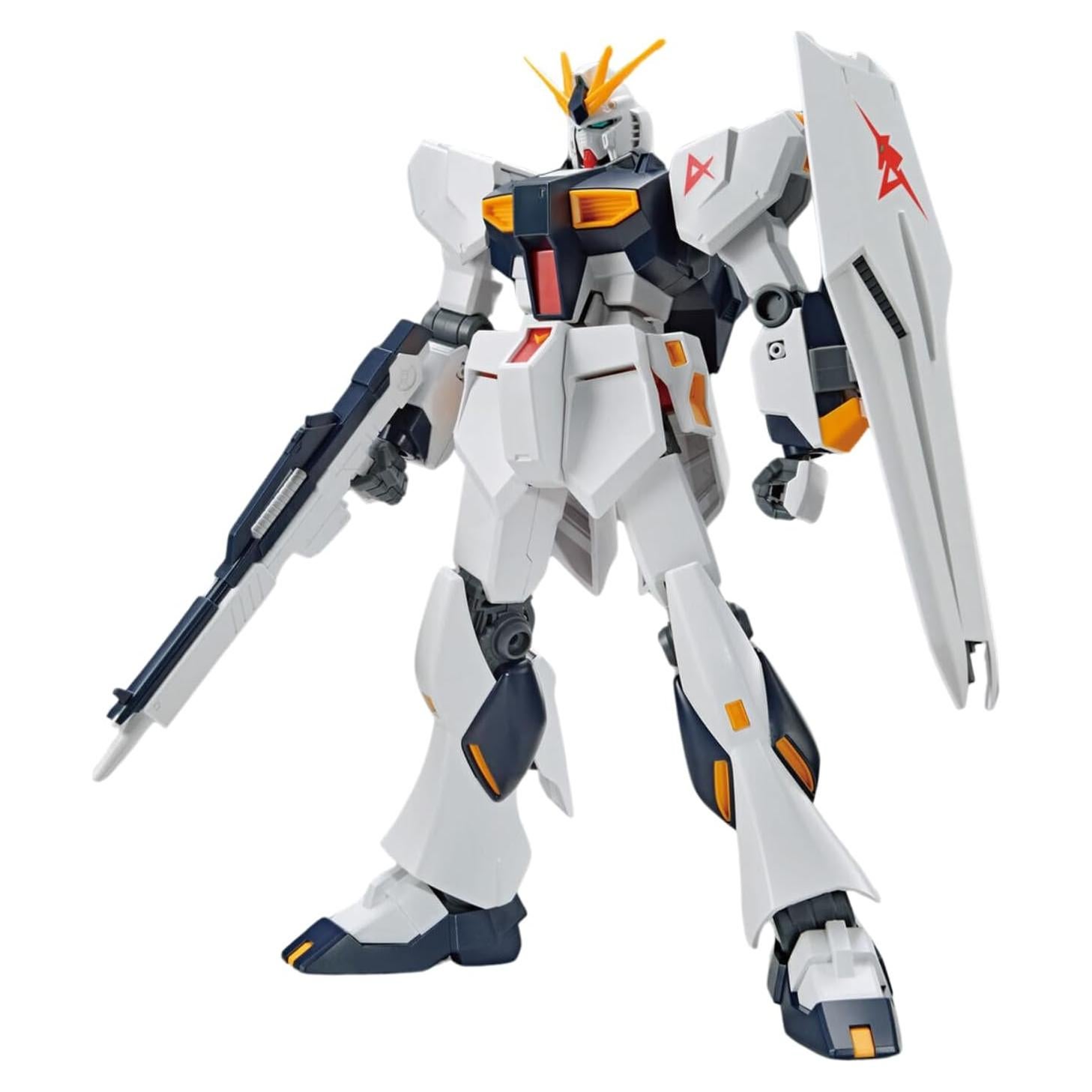 Modelo a Escala Gundam Bandai 1/144 Nu Gundam - Kit de Construcción