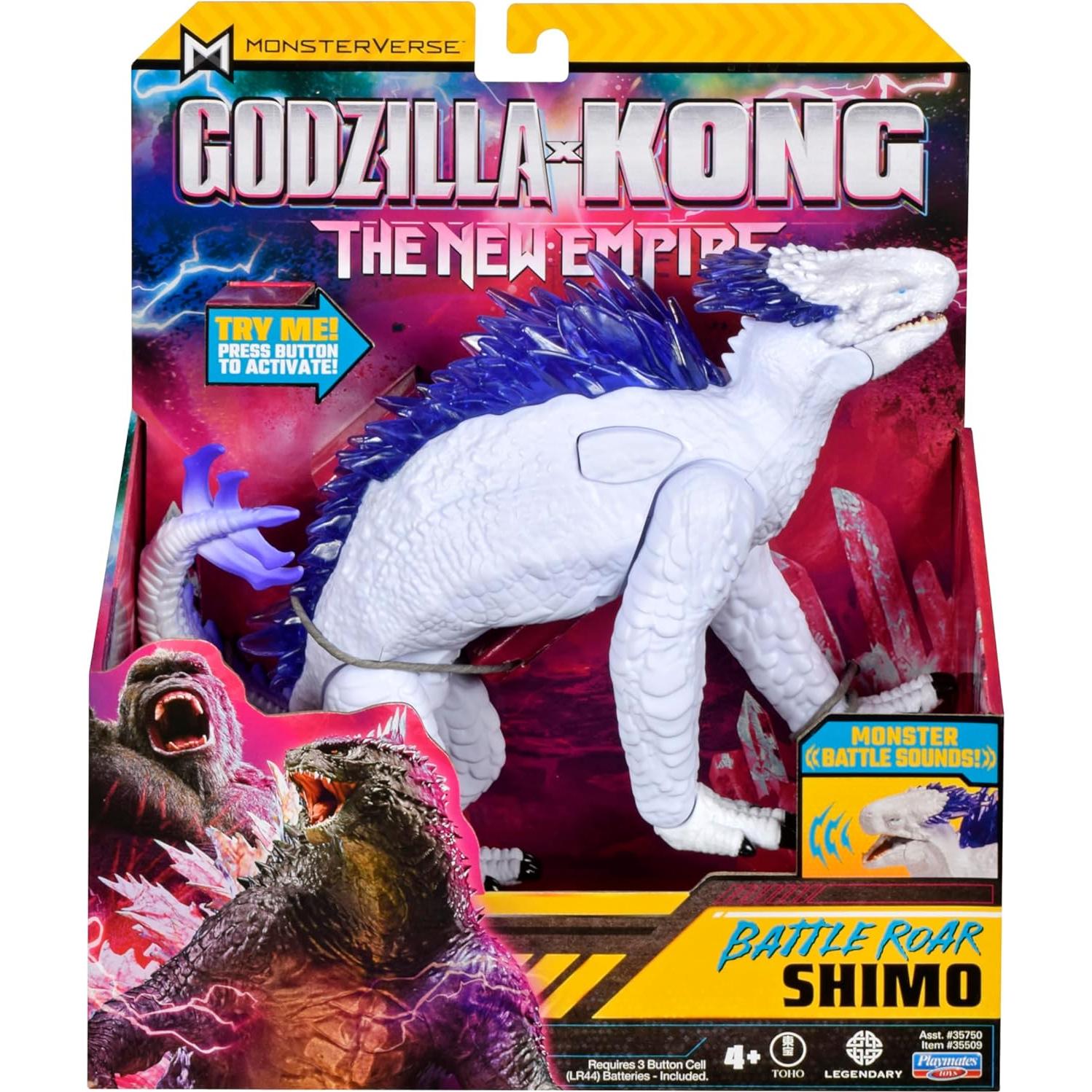 Figura Godzilla x Kong Battle Roar Shimo 21.6 cm Playmates Toys