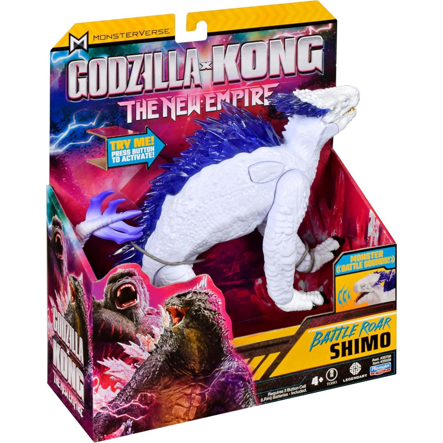 Figura Godzilla x Kong Battle Roar Shimo 21.6 cm Playmates Toys