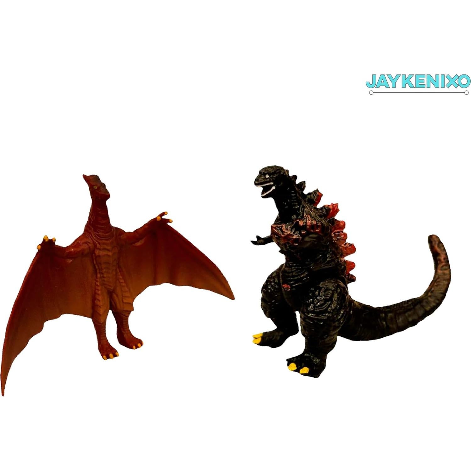 Conjunto de 10 Figuras de Acción Godzilla - Juguetes Coleccionables