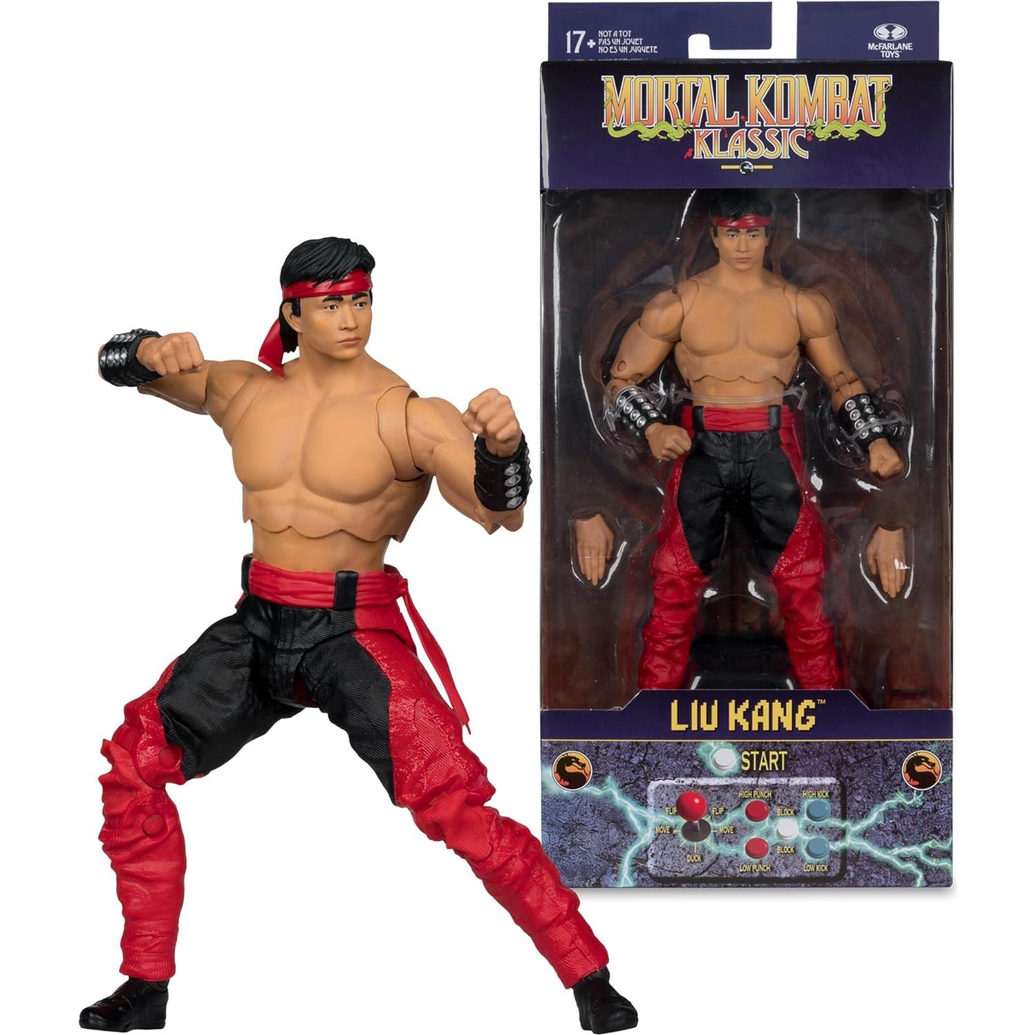 Figura de acción Liu Kang 17.78 cm McFarlane Toys Mortal Kombat