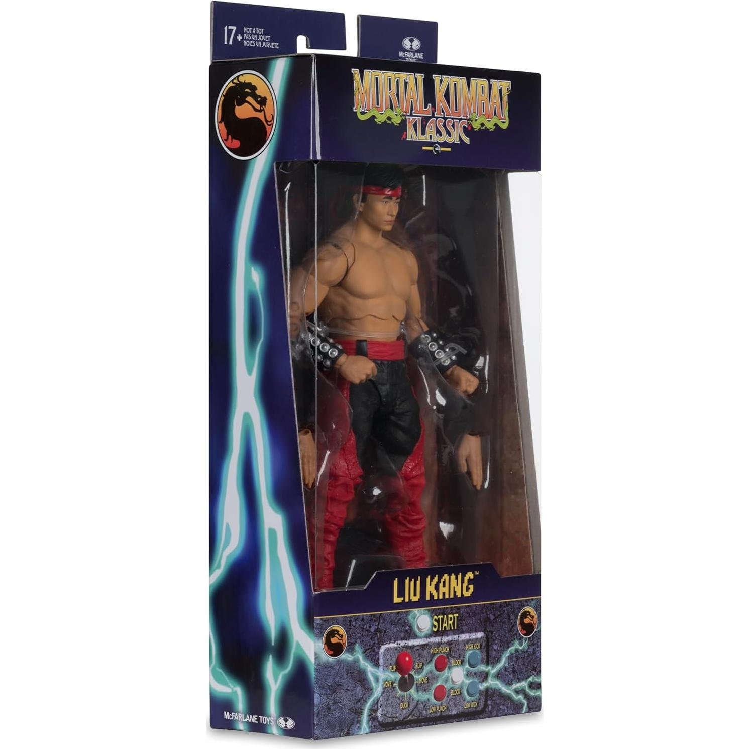 Figura de acción Liu Kang 17.78 cm McFarlane Toys Mortal Kombat