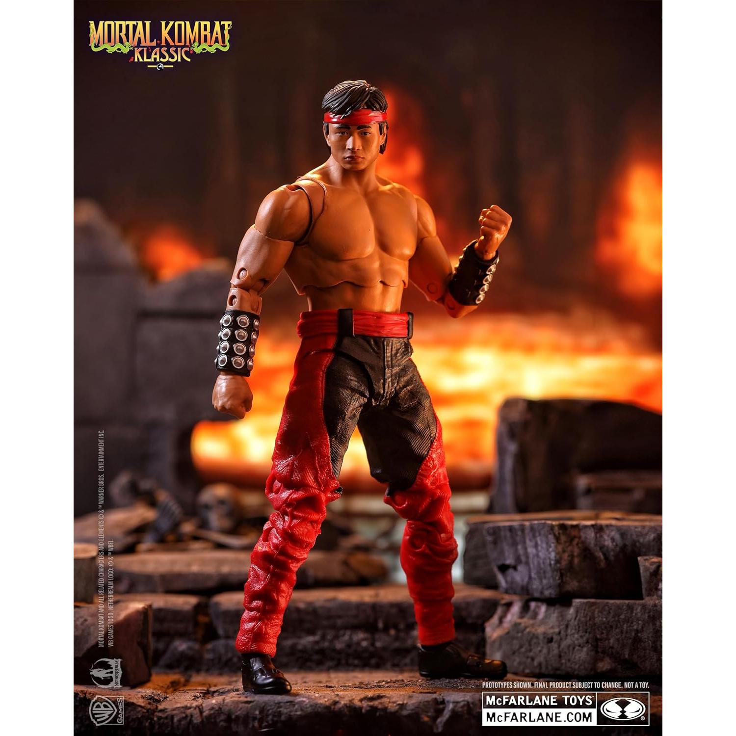 Figura de acción Liu Kang 17.78 cm McFarlane Toys Mortal Kombat