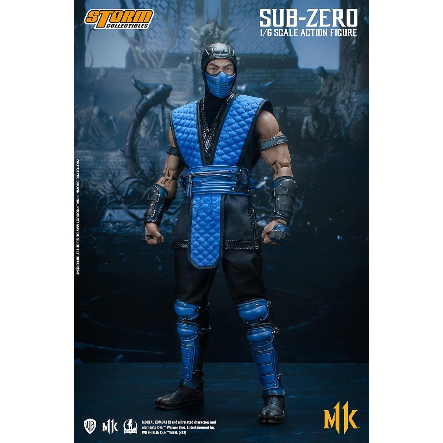 Figura de acción Storm Collectibles Sub-Zero 30.48 cm Mortal Kombat 11