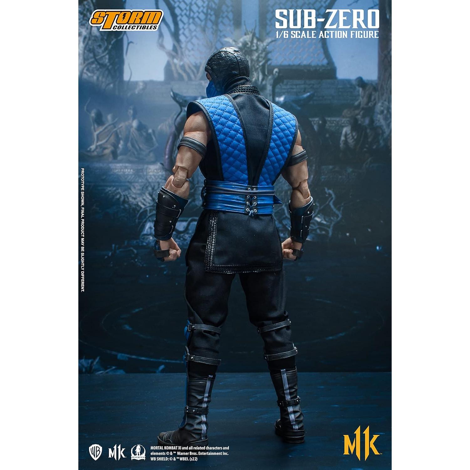 Figura de acción Storm Collectibles Sub-Zero 30.48 cm Mortal Kombat 11