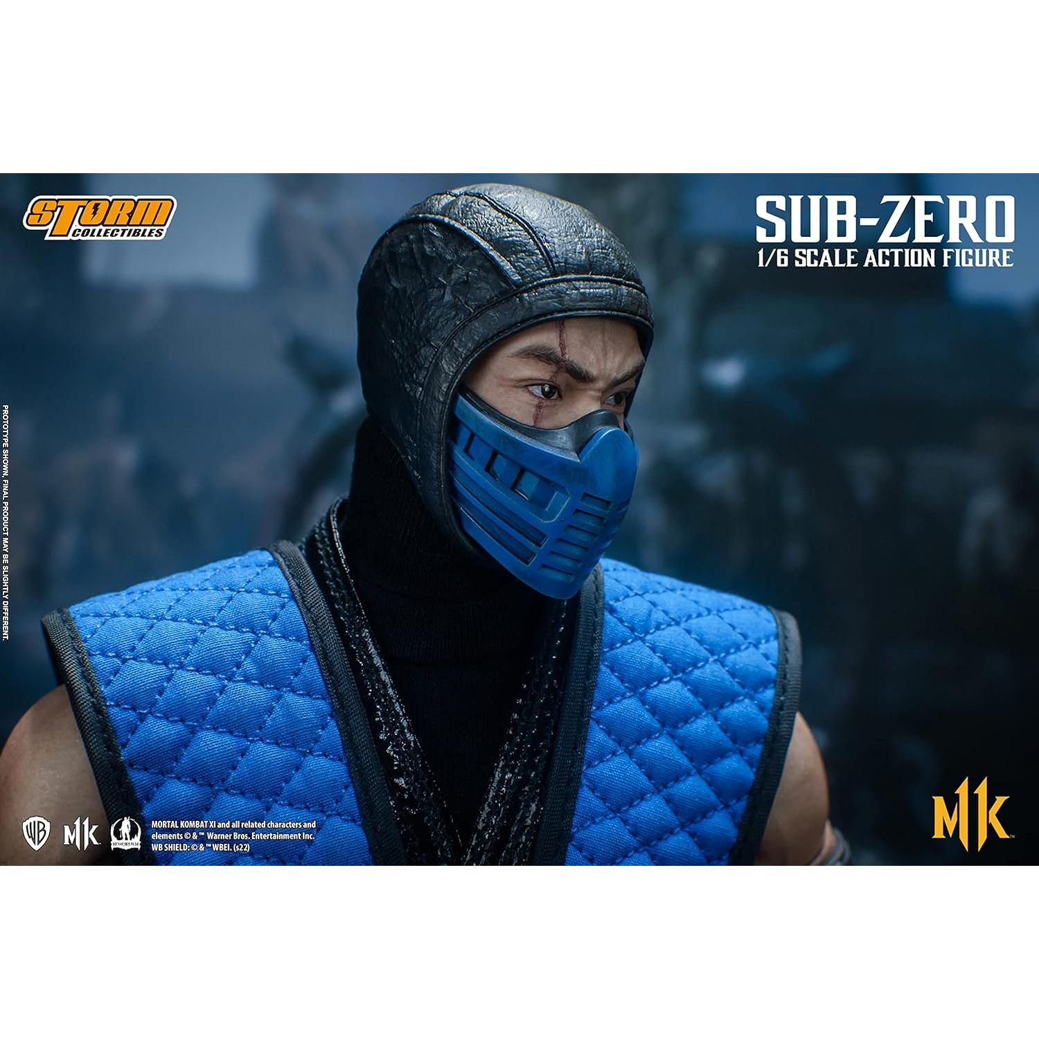 Figura de acción Storm Collectibles Sub-Zero 30.48 cm Mortal Kombat 11