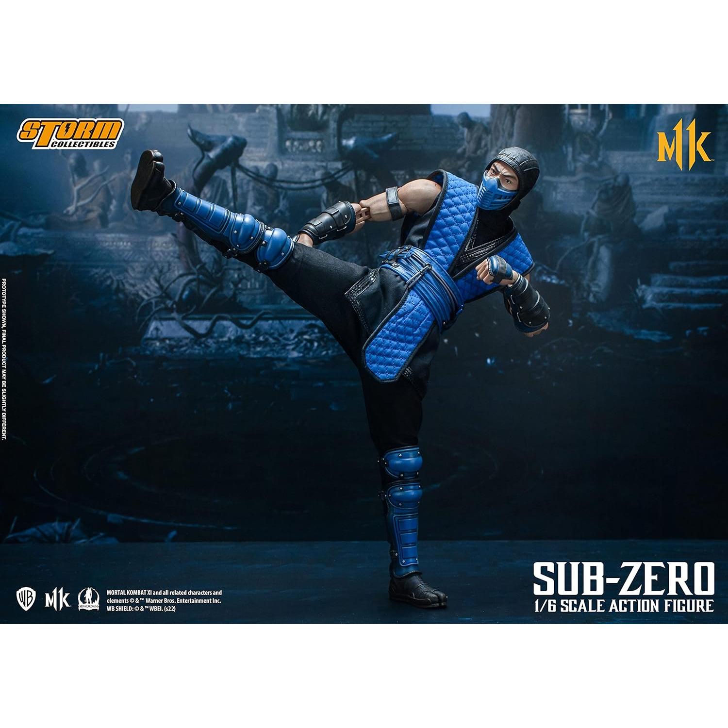 Figura de acción Storm Collectibles Sub-Zero 30.48 cm Mortal Kombat 11