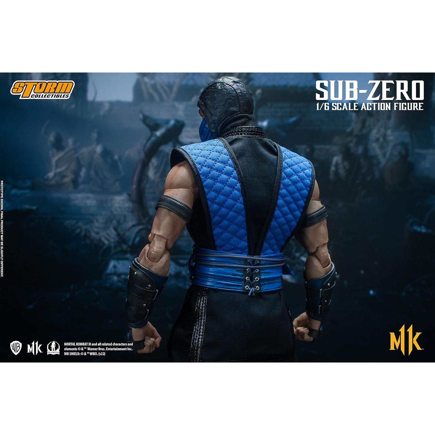 Figura de acción Storm Collectibles Sub-Zero 30.48 cm Mortal Kombat 11