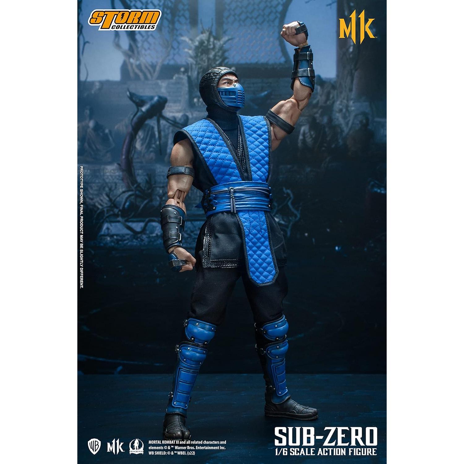 Figura de acción Storm Collectibles Sub-Zero 30.48 cm Mortal Kombat 11