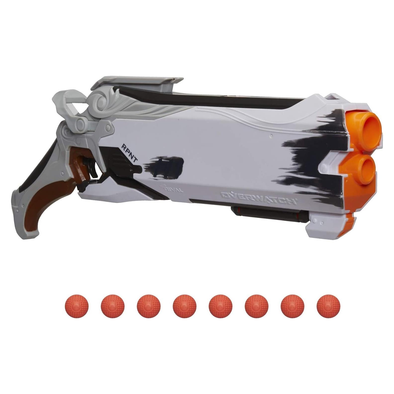 Bláster Nerf Overwatch Reaper Wight + 8 Balas Rivales