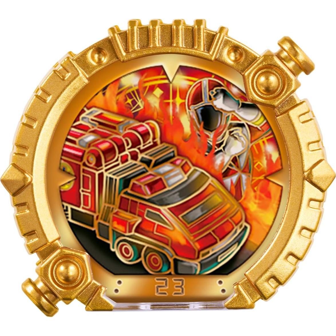 Set de Anillos Centrado Go Go Five y Tokkyuger Bandai