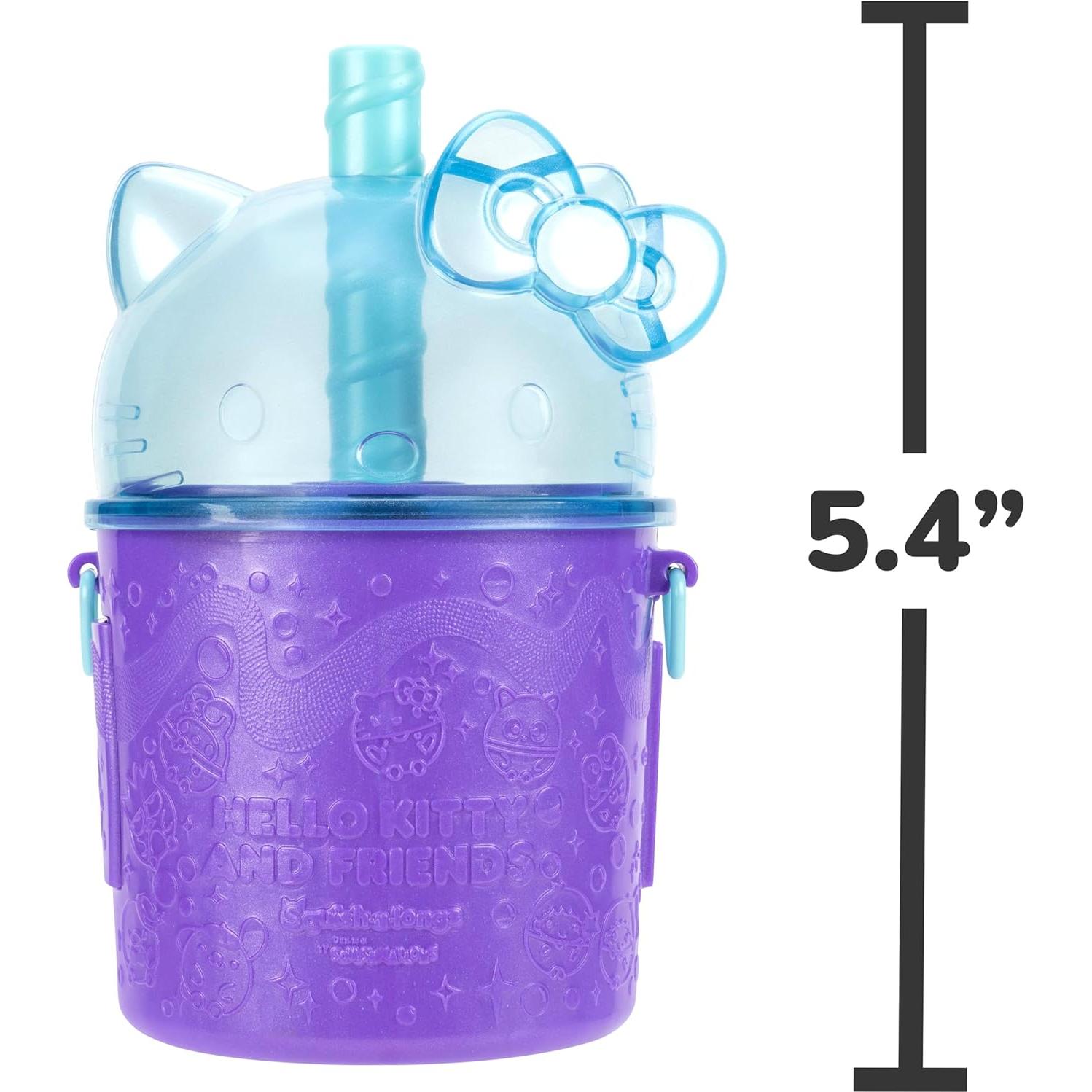Set de Juego Squish-a-longs Hello Kitty Boba con Accesorios