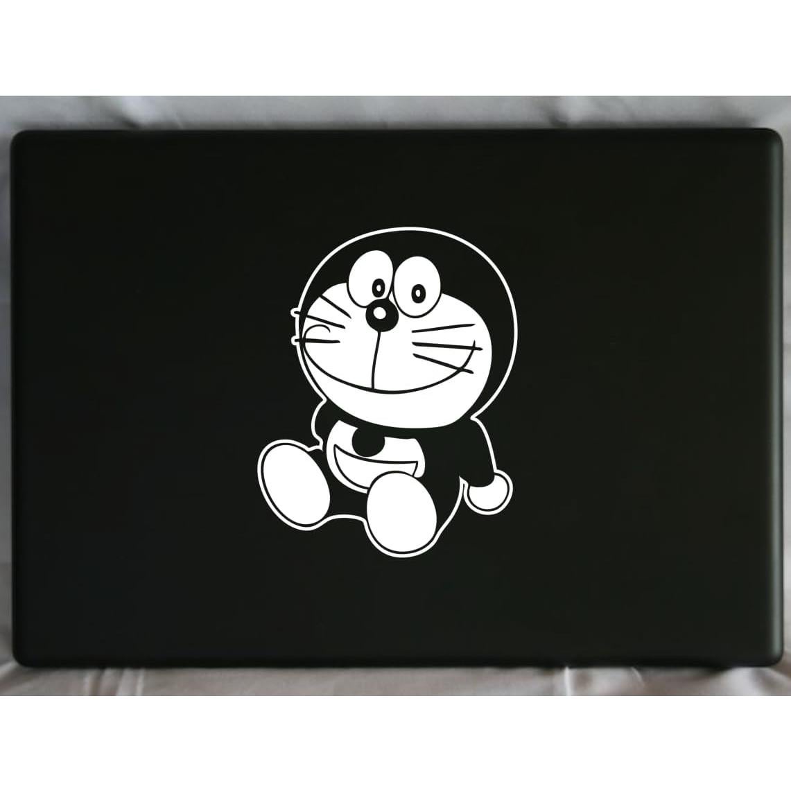 Calcomanía Vinilo Kojozone Gato Robótico 12.7 cm Blanco