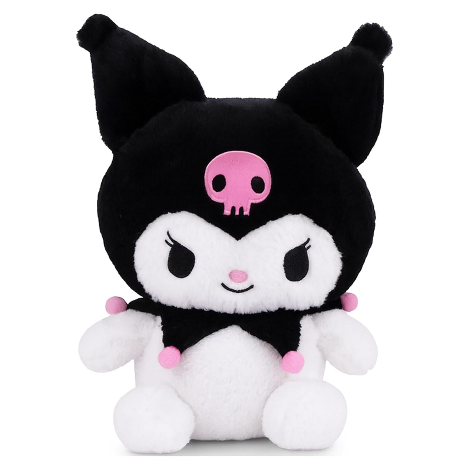 Peluche Kawaii Juju Negro 30 cm - Animal Suave y Esponjoso
