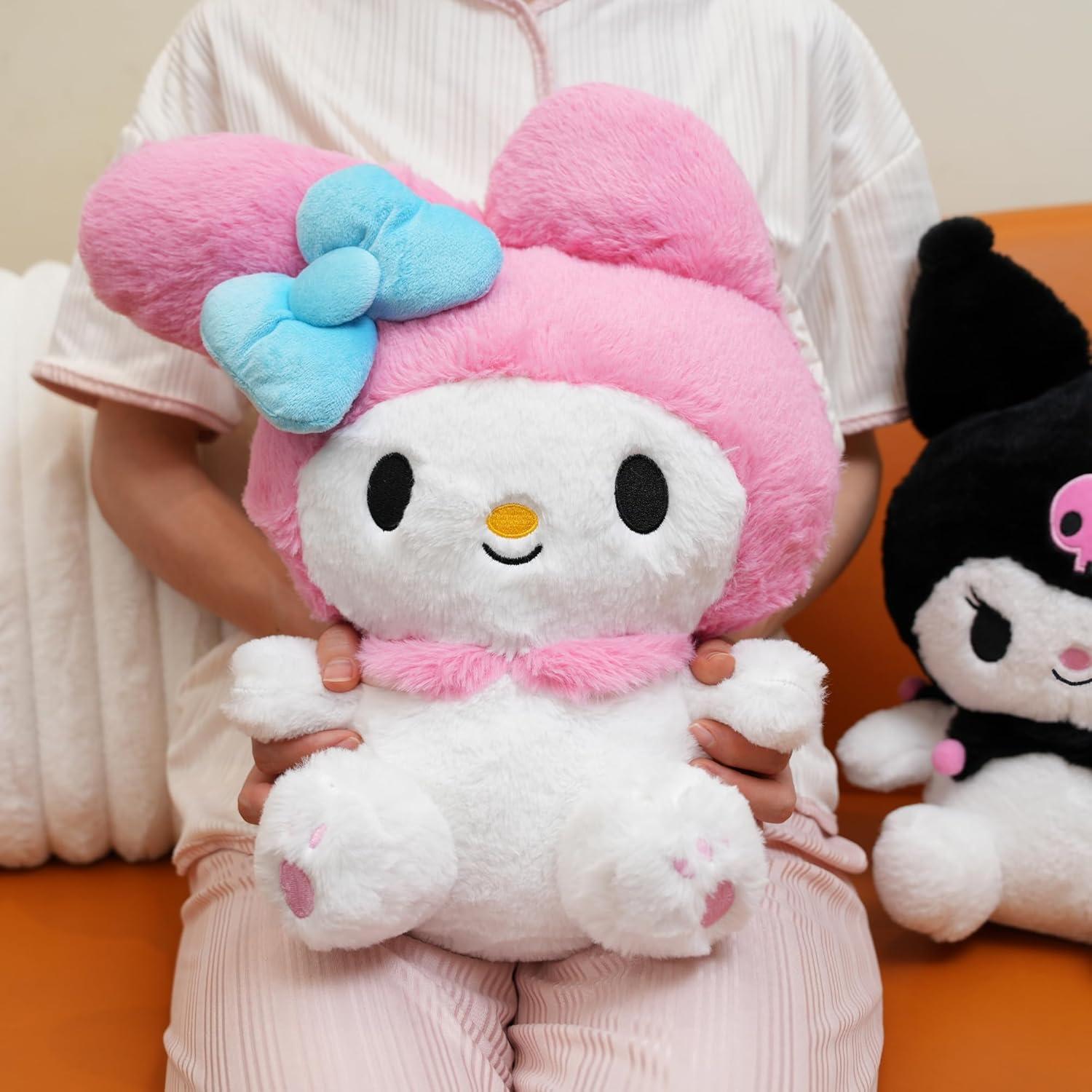 Peluche Kawaii Juju Negro 30 cm - Animal Suave y Esponjoso