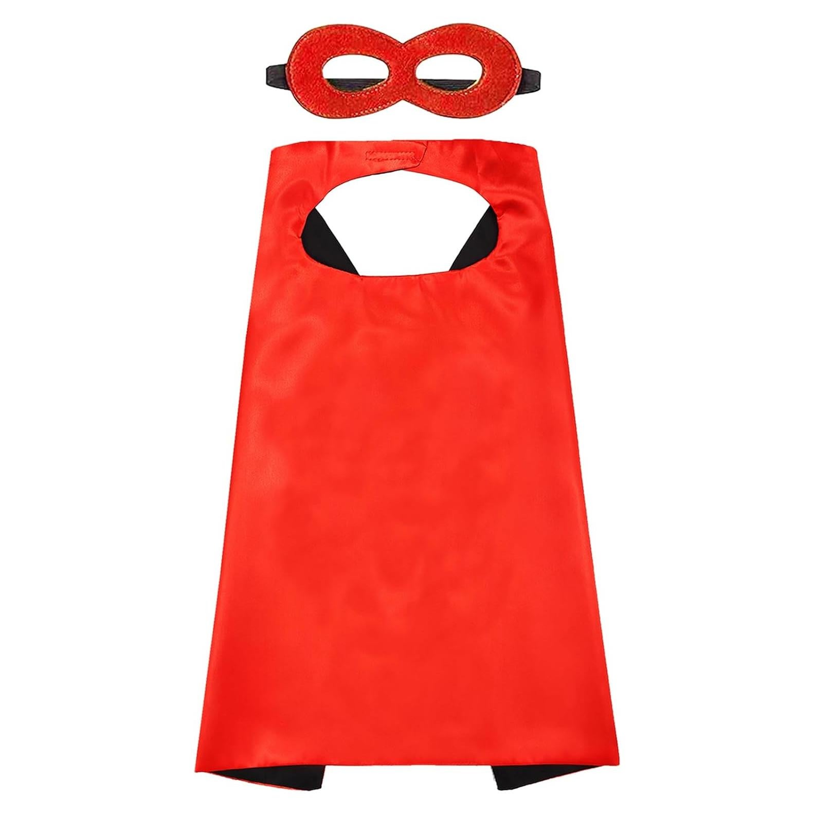 Capa y Máscara de Halloween Dajiahao para Niños 4-10 Años