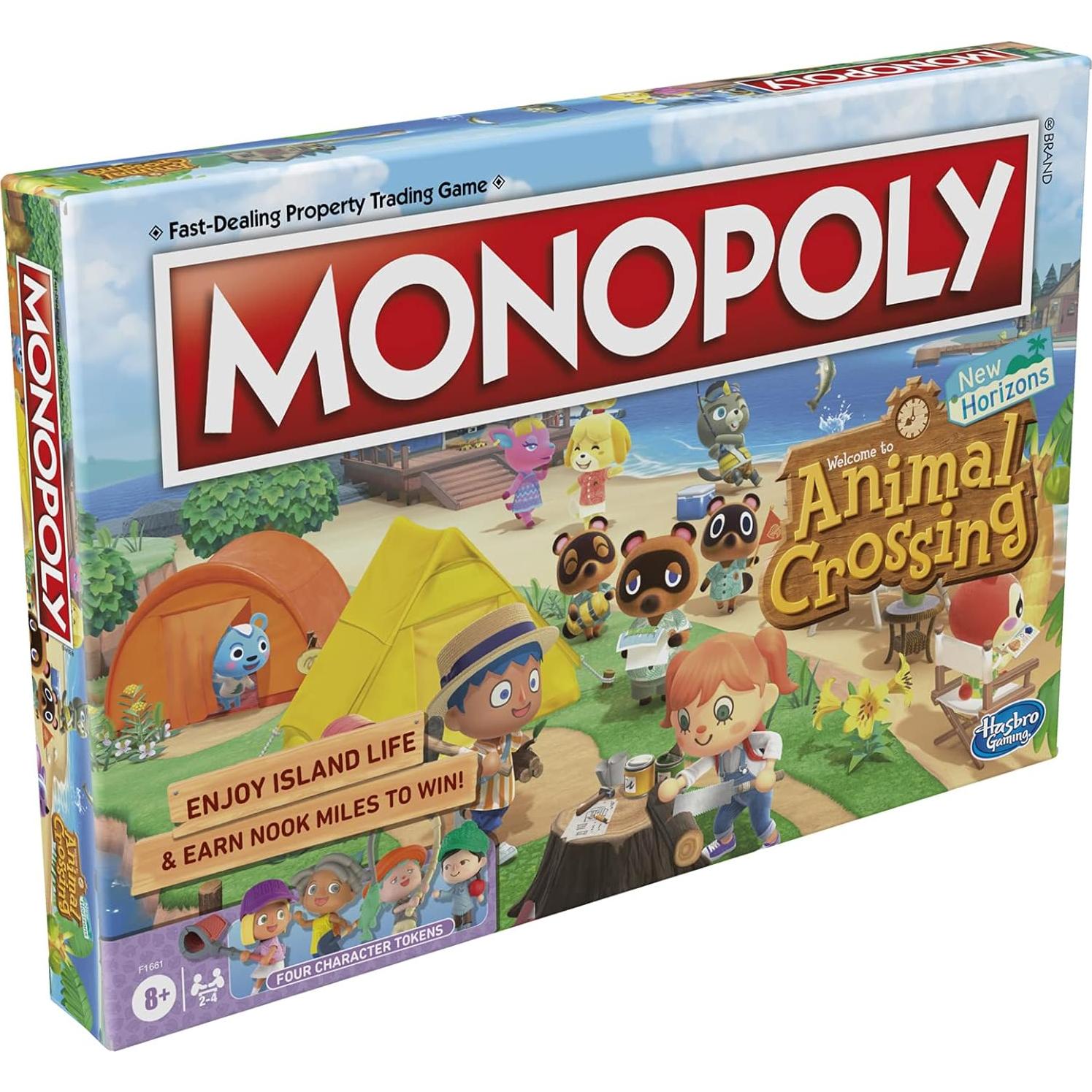 Monopoly Animal Crossing New Horizons Hasbro Juego de Mesa