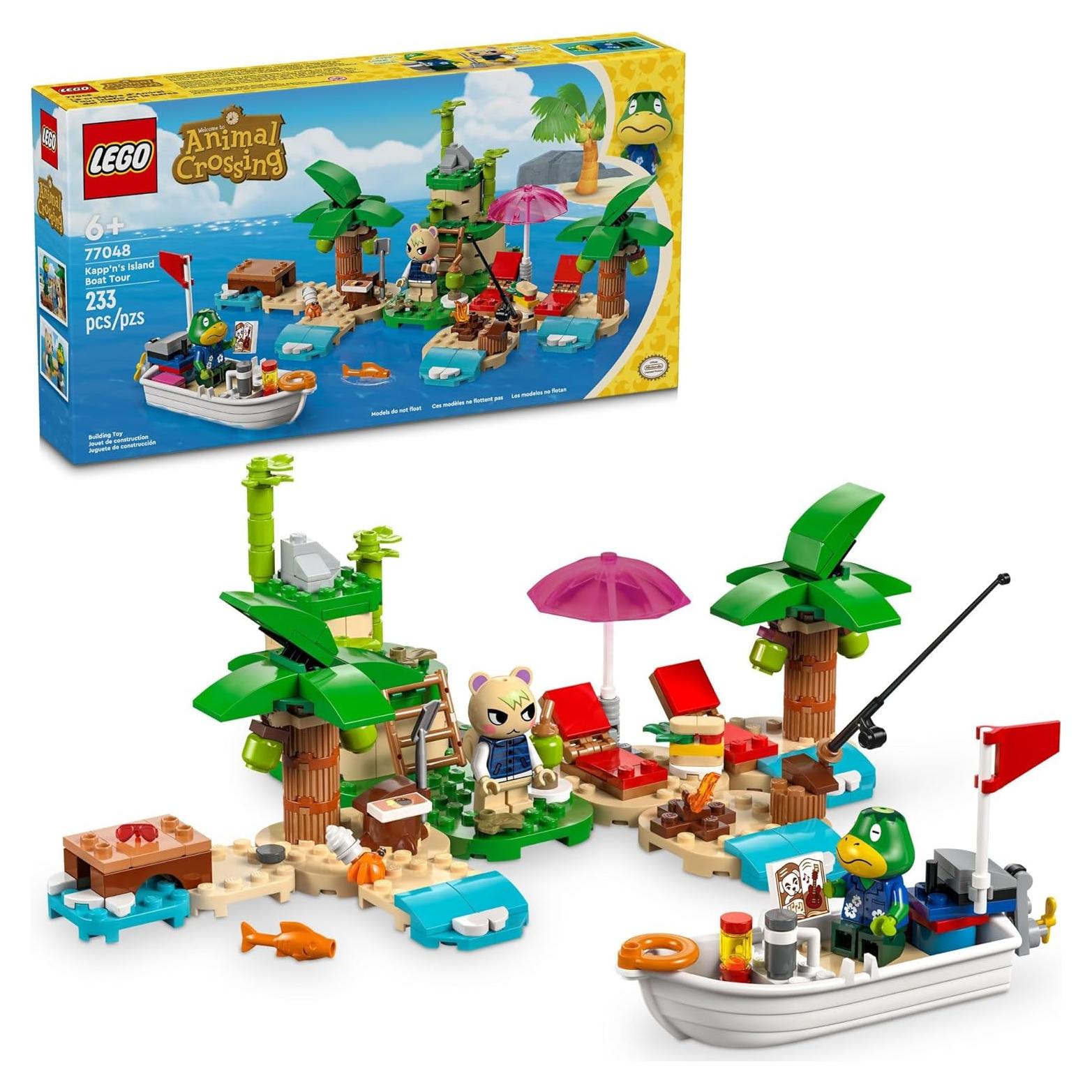 LEGO Tour en barco de Kapp'n Animal Crossing 77048 - 233 piezas