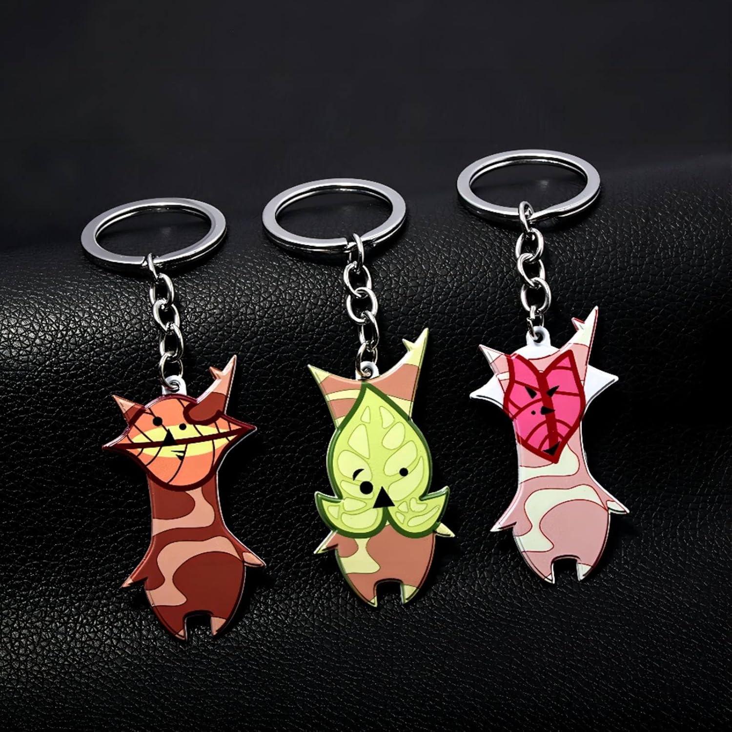 Llavero Korok Zelda Songchangjewelry 6cm Amarillo Anime